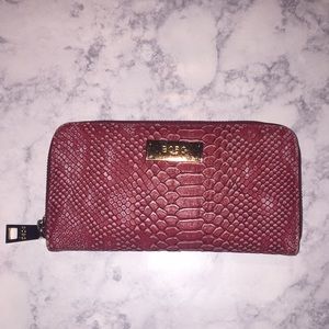Bcbg snakeskin wallet